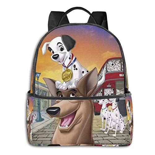 Hdadwy 101 Dálmatas Serie Mochila Bolsa de Viaje para computadora portátil Durable Impermeable para la Escuela Mochila para Estudiantes universitarios Hdadwy 101 Dálmatas Serie Mochila Bolsa de Viaje para computadora portátil Durable Impermeable para la Escuela Mochila para Estudiantes universitarios