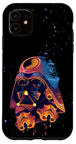 iPhone 11 Star Wars Darth Vader Groovy Neon Mashup Case