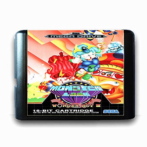 Jhana Wonder Boy III - Tarjeta de juego Sega de 16 bits, MD para Mega Drive, para consola de videojuegos Genesis (JAP Shell)