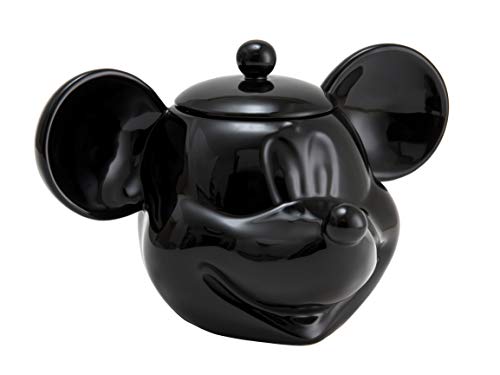 Joy Toy 62131 Mickey Mouse 3d Bote para galletas (25 X 17 X 20 CM, color negro