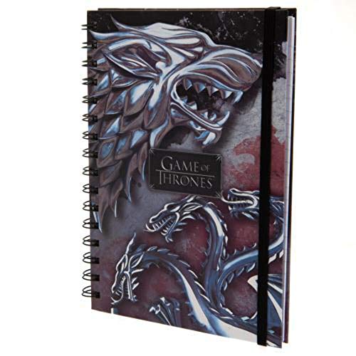 Juego de Tronos SR72503 A5"Stark and Targaryen" Wiro Notebook