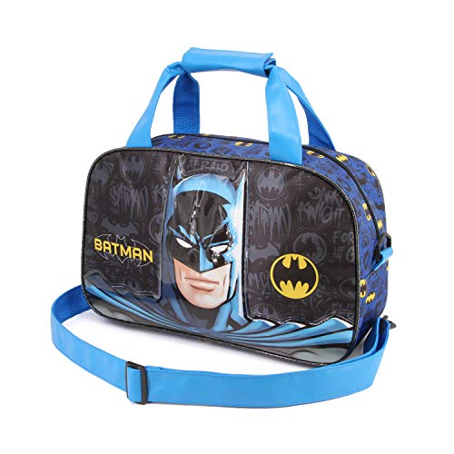 Karactermania Batman Knight-Street Sporttasche Bolsa de Deporte Infantil 38 Centimeters Multicolor (Multicolour)