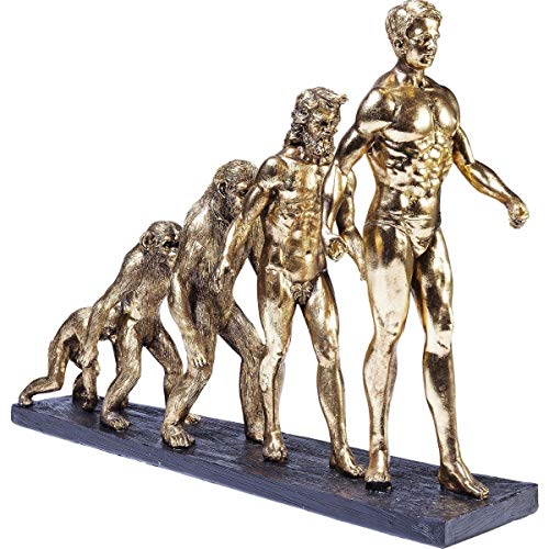 Kare Deko Figura Decorativa, Evolution, 42.5 x 18.5 x 58 cm, Oro