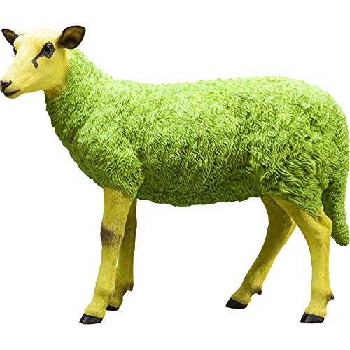 Kare Figura Decorativa, Sheep, Verde, 59.5 x 49 x 21 cm