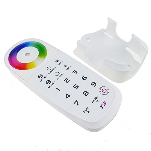 Lang Boss T3 - Mando a distancia LED 2.4 G RF LED control táctil RGB LED iluminación con T3-CV o T3-CC Lang Boss T3 - Mando a distancia LED 2.4 G RF LED control táctil RGB LED iluminación con T3-CV o T3-CC