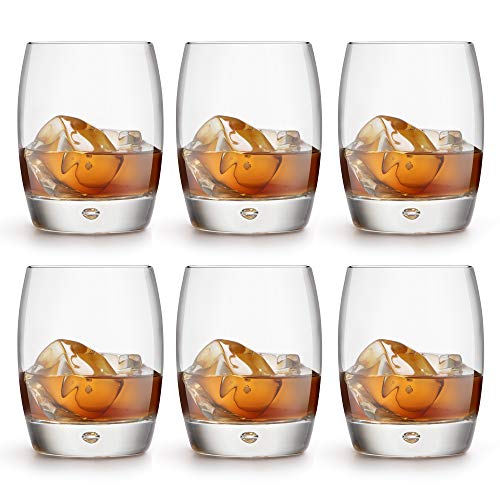 Libbey Vasos para Whisky Gles - 360 ml / 36 cl - 6 Piezas - Diseño Lujoso - Apto para Lavavajillas