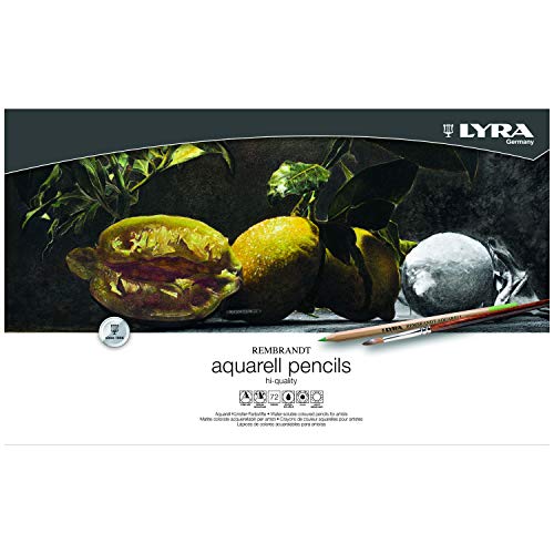 Lyra-Rembrandt Aquarell Lápices, 72 unidades, color estuche metálico, (2011720)