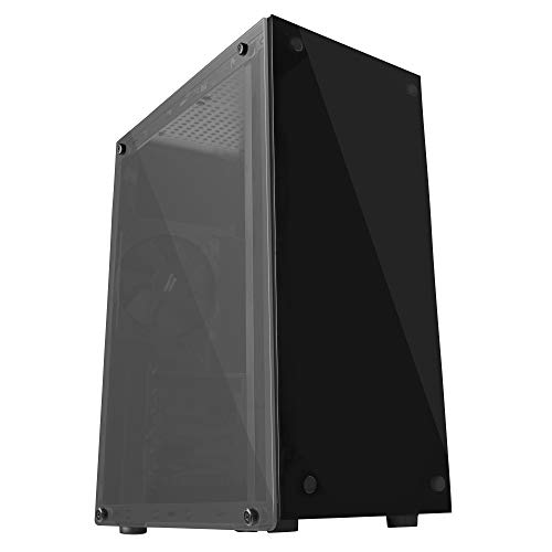 Mars Gaming MCG Clear, caja PC ATX, cristal templado, ventilador trasero 12cm Mars Gaming MCG Clear, caja PC ATX, cristal templado, ventilador trasero 12cm