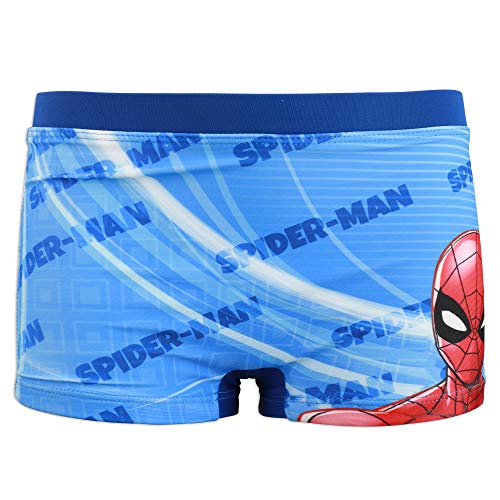 Marvel Avengers Spiderman – Bañador bóxer playa piscina – niño – Producto original con licencia oficial 1705 Blu Royal 4 Años