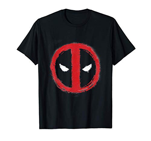 Marvel Spray Painted Deadpool Icon Camiseta