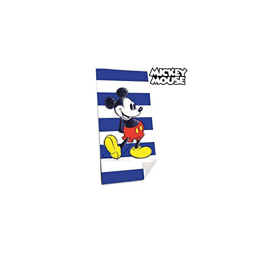 Mickey Mouse algodón Mickey de Colección Young Teenager Referencia KD Playa lavarse la Cara-Toallas Textiles del hogar Unisex Adulto, Multicolor (Multicolor), única