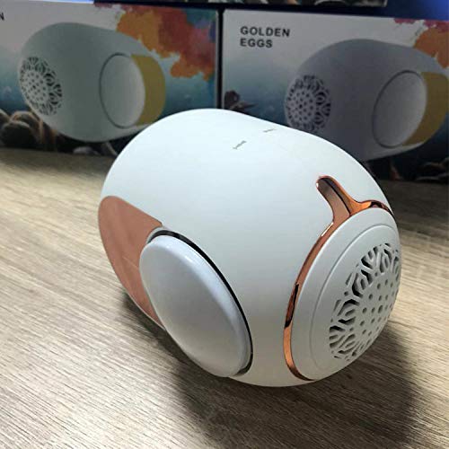 Mini Waterproof Bluetooth Wireless Stereo Speakers,High-End Wireless Speaker-108Db Portable Outdoor Wireless Bluetooth Speaker Waterproof,Bass Golden Egg Bluetooth Speaker (Blanco)