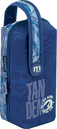 Multiestuche Escolar Tandem Waves | Estuche Escolar Grande Multiportatodo de Doble Cremallera, Organizador Mochila Gran Capacidad con 4 Estuches Escolares Interiores - Medidas 11 x 21,5 x 10 cm Multiestuche Escolar Tandem Waves | Estuche Escolar Grande Multiportatodo de Doble Cremallera, Organizador Mochila Gran Capacidad con 4 Estuches Escolares Interiores - Medidas 11 x 21,5 x 10 cm