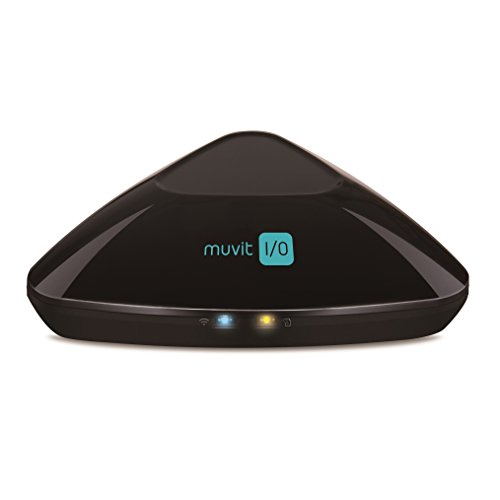 Muvit I/O MIOCRU001 - Control Remoto Universal Inteligente IR/RF/WiFi (hasta 15 programas de temporización, Antena de simulación 3D)