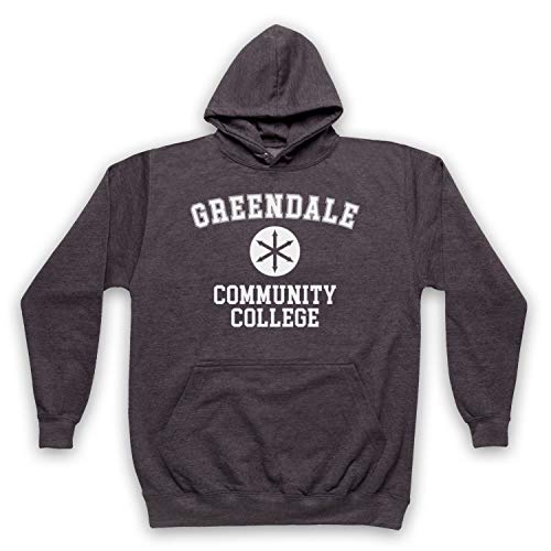 My Icon Art & Clothing Community Greendale Community College - Sudadera con capucha para adultos