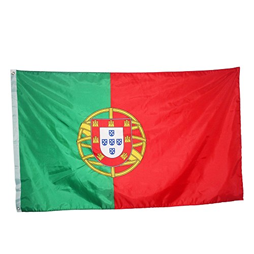 Naicasy Bandera de Portugal (150 x 90 cm)