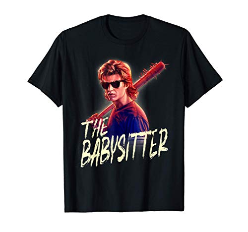 Netflix Stranger Things Steve The Babysitter Portrait Camiseta