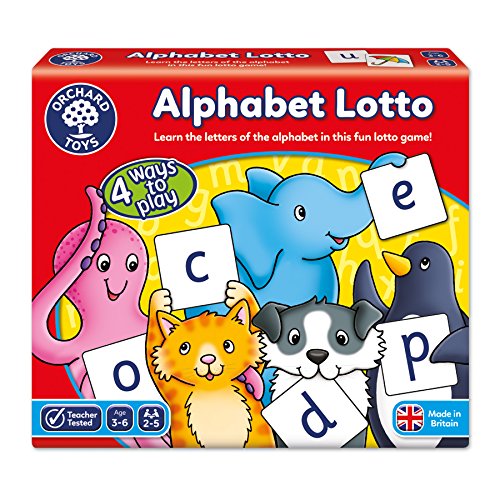 Orchard Toys Alphabet Lotto - Juego para aprender el alfabeto (en inglés)
