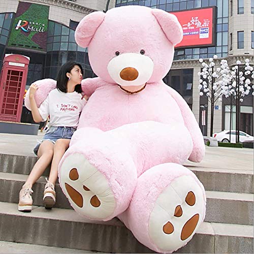 Osito Gigante de Peluche (130 cm a 340 cm) 5 Colores Disponibles (Beige - Gris - Marrón - Blanco - Rosa) Enorme Osito de Peluche (Rosa, 340 cm) Osito Gigante de Peluche (130 cm a 340 cm) 5 Colores Disponibles (Beige - Gris - Marrón - Blanco - Rosa) Enorme Osito de Peluche (Rosa, 340 cm)
