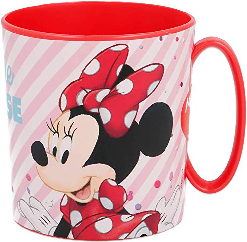 OTRA 3119; Taza Minnie Mouse Electric Doll; Capacidad 350 ml; Producto Reutilizable; Apto para microondas; Libre de BPA