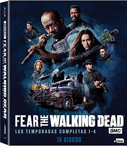 Pack Fear The Walking Dead Temporada 1 - 4 Blu-Ray [Blu-ray]