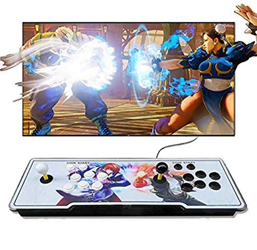 Pandora Box 9D - Juegos clásicos Consola de Videojuegos, (2700 en 1) Consola Arcade Retro, 1280P Full HD Consolas Retro, 2 Joystick Arcade, Ampliables a 4 Jugadores, para ps3 / ps4 / TV / PC Pandora Box 9D - Juegos clásicos Consola de Videojuegos, (2700 en 1) Consola Arcade Retro, 1280P Full HD Consolas Retro, 2 Joystick Arcade, Ampliables a 4 Jugadores, para ps3 / ps4 / TV / PC