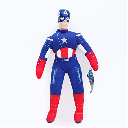 Peluche - 40cm The Avengers Spiderman Iron Man Capitán América Thor Peluche De Peluche Para Niños Capitan America