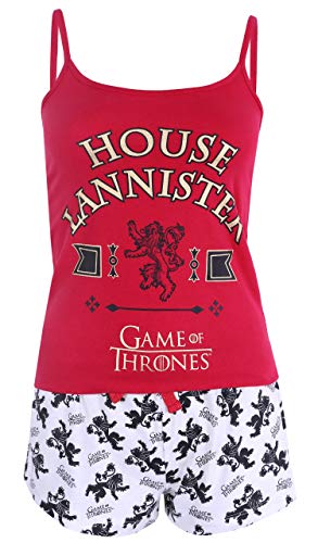 Pijama Blanco y Rojo Lannister Juego de Tronos XS