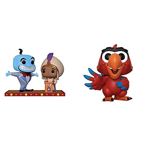 Pop! Disney Aladdin - Movie Moment Aladdin First Wish + Funko Pop Vinyl: Disney: Aladdin: Iago Figura de Vinilo, Multicolor, Talla única (35756) , Color/Modelo Surtido