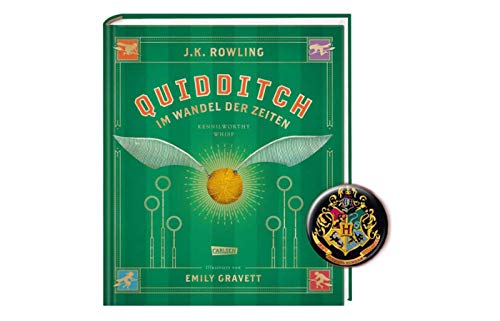 Quidditch im wandel der Zeiten (edición ilustrada en color) (tapa dura) + 1 botón de Harry Potter
