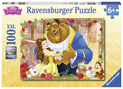 Ravensburger Bella e La Bestia Puzzle 100 Piezas, Multicolor (1)