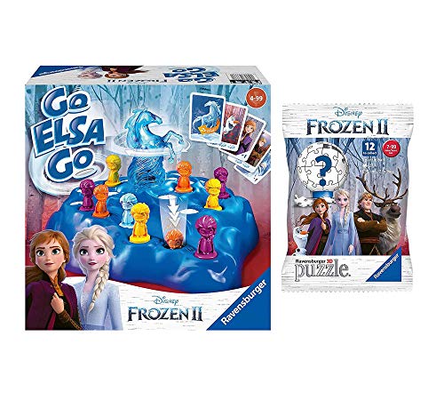 Ravensburger Frozen 2: Go ELSA Go + 3D Puzzle pelota (a partir de 4 años)