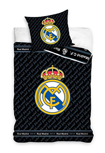 Real Madrid RM181052-135 - Juego de cama (135 x 200 cm)