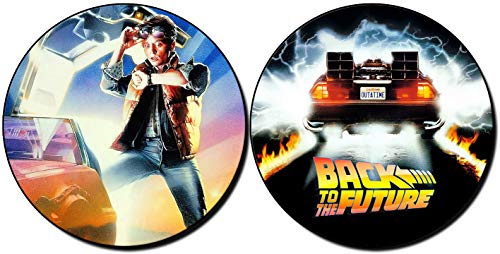 Regreso Al Futuro Back To The Future Michael J. Fox Posavasos x4 Coasters