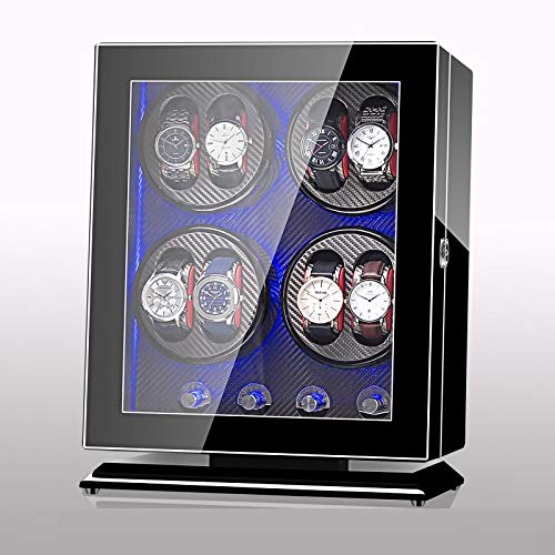 Reloj Caja Automático Devanado Máquina Silencio Motor Almacenamiento Caja Fácil a Limpiar / A4 / 31x20.5x40cm