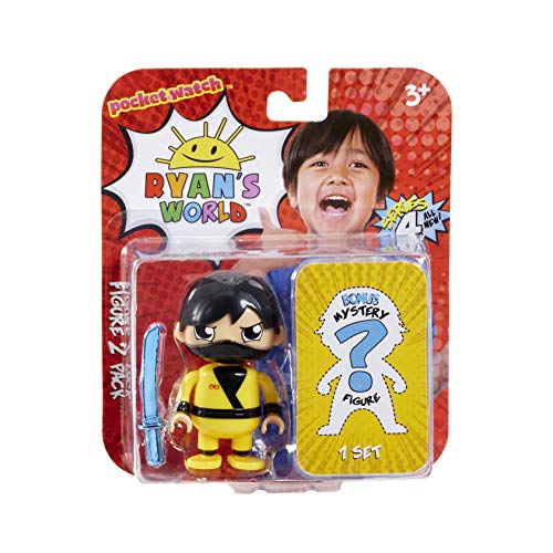 RYAN'S WORLD Mystery Figure 2 Pack, Multicolor