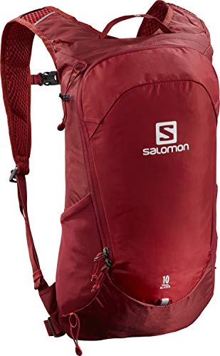 Salomon Trailblazer 10 L Mochila multifuncional con comodidad 3D y compatibilidad con el sistema de hidratación para el senderismo