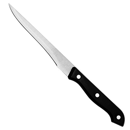 San Ignacio Bonn Cuchillo para deshuesar, Acero Inoxidable, Negro, 13 cm