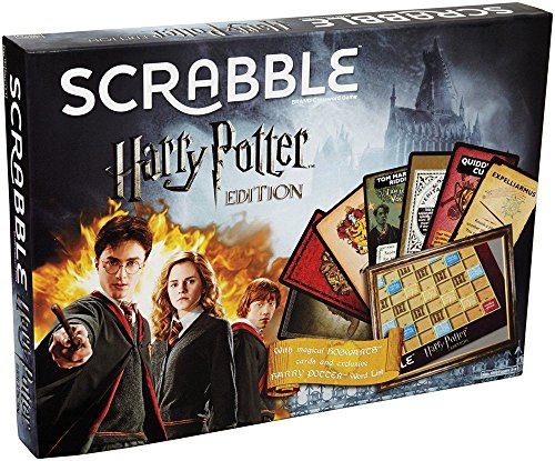 SCRABBLE Harry Potter Edición Limitada ¡Un giro único en el juego clásico, ahondar en Wizarding Words!