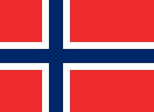 Shatchi 11641-FLAG-NORWAY-53 - Bandera de Noruega noruega (150 x 90 cm), varios colores