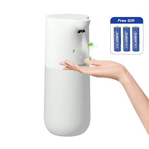 Simple Way Dispensador Automático de Jabón Líquido para Lavarse Manos Limpieza Sustituir Varios Líquido Reemplazable Inducción Rápida 533ml