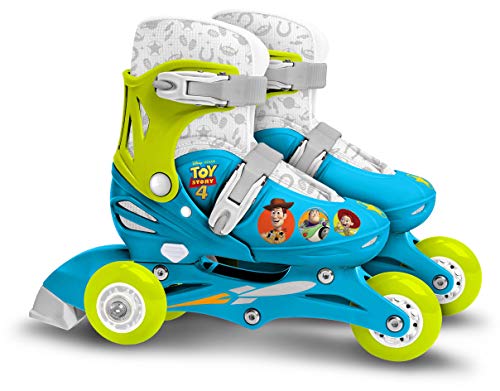 Stamp Sas- Patins en Ligne Two in One 3 Roues Toy Story 4 27-30 Adjustable Wheels Skate, Color Azul, Sizes (J867730)