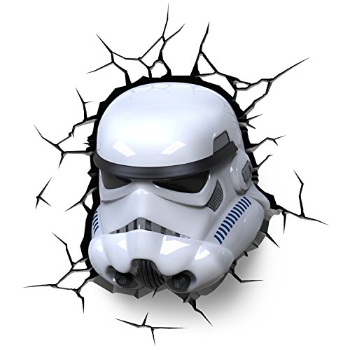 Star Wars 3DLIGHTFX-Lámpara 3D SW Stormtrooper, Multicolor, 570