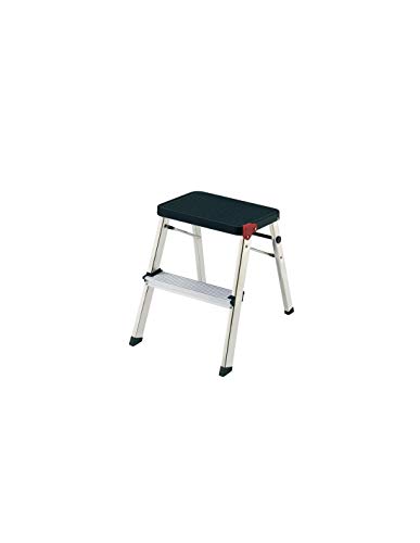 Taburete Rolser Plegable de Aluminio M2 - Negro