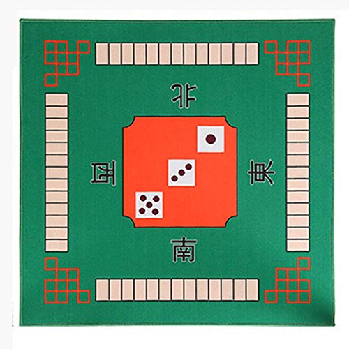 Tapete De Mahjong De Protección De Superficie De La Mesa, Cubierta De Mesa Para Póker, Juegos De Cartas / Tablero / Azulejos, Dominó, Almohadilla De Eliminación De Ruido, Cuadrado 79/84 / 88Cm,Verde,S Tapete De Mahjong De Protección De Superficie De La Mesa, Cubierta De Mesa Para Póker, Juegos De Cartas / Tablero / Azulejos, Dominó, Almohadilla De Eliminación De Ruido, Cuadrado 79/84 / 88Cm,Verde,S