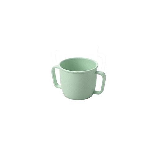 Taza de bambú con doble asa para niños, 230 ml, color verde nórdico, suministros diarios, productos de salud y belleza, productos para el cuidado personal. Taza de bambú con doble asa para niños, 230 ml, color verde nórdico, suministros diarios, productos de salud y belleza, productos para el cuidado personal.