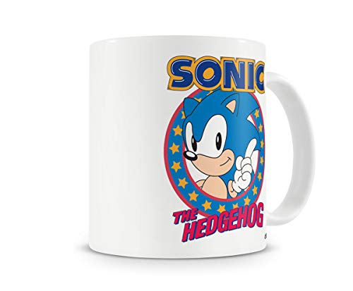 Taza de café Sonic The Hedgehog de 325 ml, diseño de Hedgehog