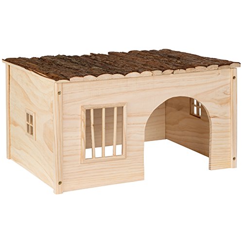TecTake Casa casita de roedores madera roedores | -varias tamaños- (L 53x28x41 cm | no. 402581)