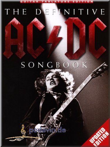 The Definitive - Libro de canciones de AC/DC (edición actualizada)