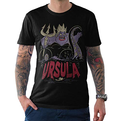 The Little Mermaid Ursula Graphic T-Shirt, Disney Villains Shirt,M